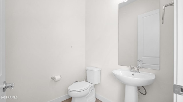 bathroom with toilet