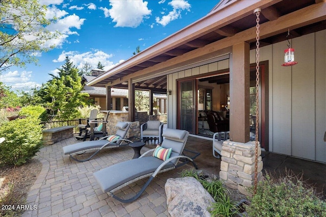 view of patio