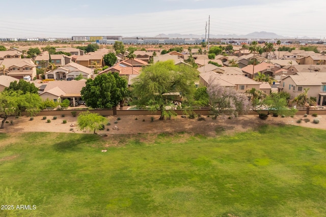 9708 E Pampa Ave, Mesa, AZ 85212 - aerial view of residential area with a mountainous background