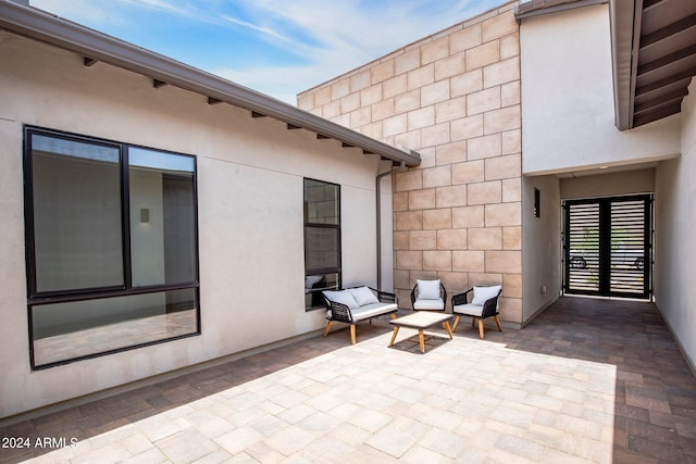 view of patio / terrace with outdoor lounge area