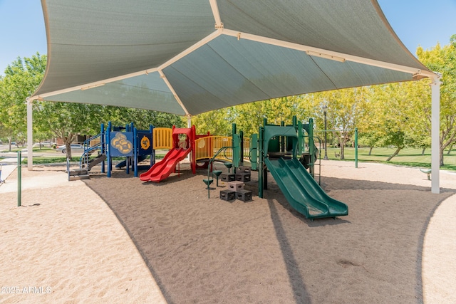 view of community playground