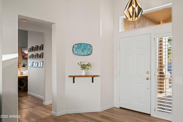 4029 N 160th Dr, Goodyear, AZ 85395 - entryway with wood finished floors