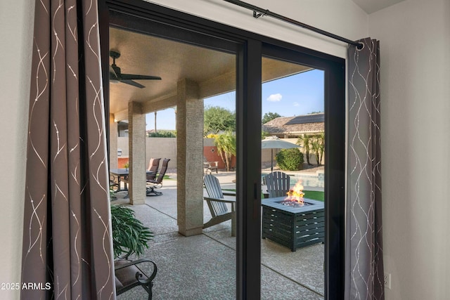 4029 N 160th Dr, Goodyear, AZ 85395 - entryway with carpet