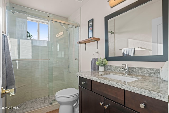 4029 N 160th Dr, Goodyear, AZ 85395 - full bathroom with vanity and a stall shower
