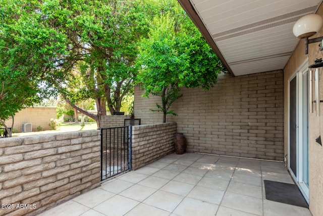 view of patio