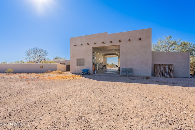 view of rear view of house