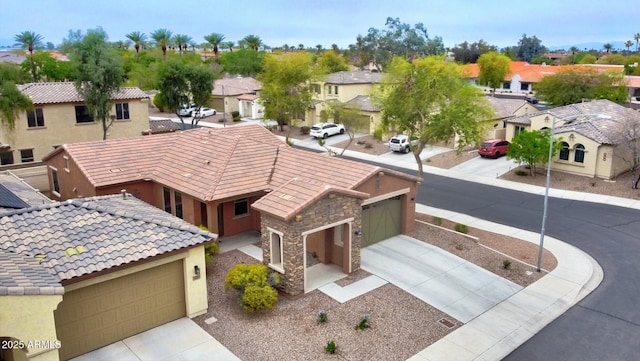 9295 W Wood Dr, Peoria, AZ 85381 - birds eye view of property with a residential view