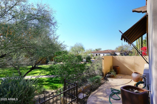 view of patio