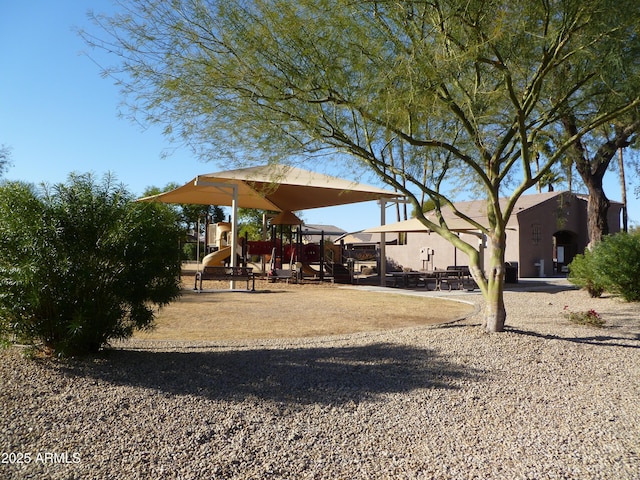 view of community playground