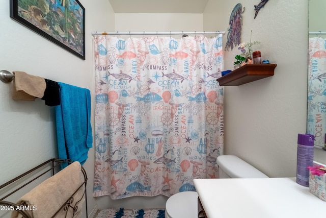 24349 W Gregory Rd, Buckeye, AZ 85326 - bathroom with shower / tub combo, toilet, and vanity
