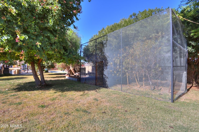 view of home's exterior featuring a yard