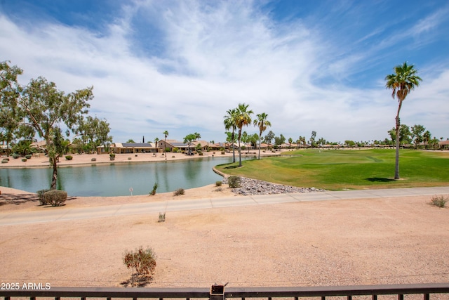 3441 N 162nd Ln, Goodyear, AZ 85395 - water view with a golf club