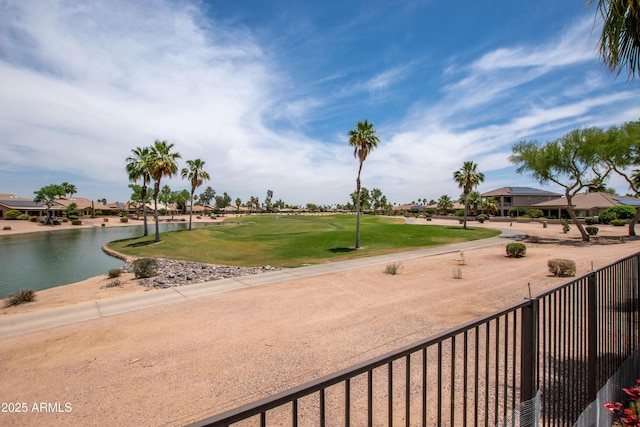 3441 N 162nd Ln, Goodyear, AZ 85395 - water view featuring nearby suburban area and a golf club
