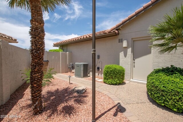 3441 N 162nd Ln, Goodyear, AZ 85395 - view of yard with central air condition unit