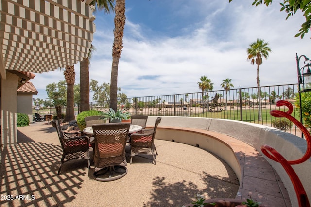 3441 N 162nd Ln, Goodyear, AZ 85395 - view of patio / terrace featuring outdoor dining space