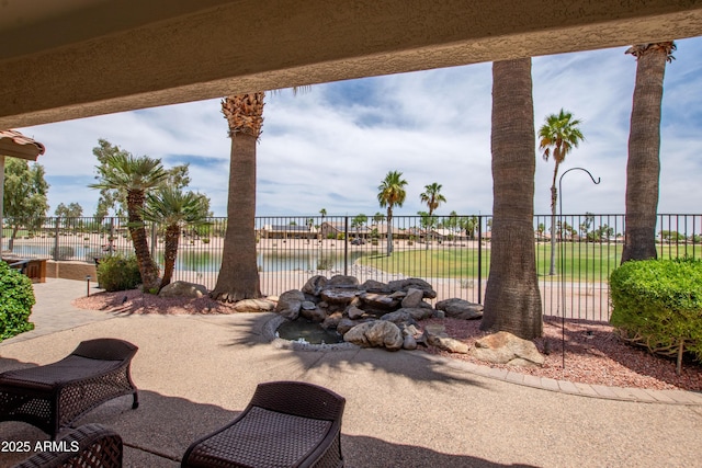 3441 N 162nd Ln, Goodyear, AZ 85395 - view of patio with a water view