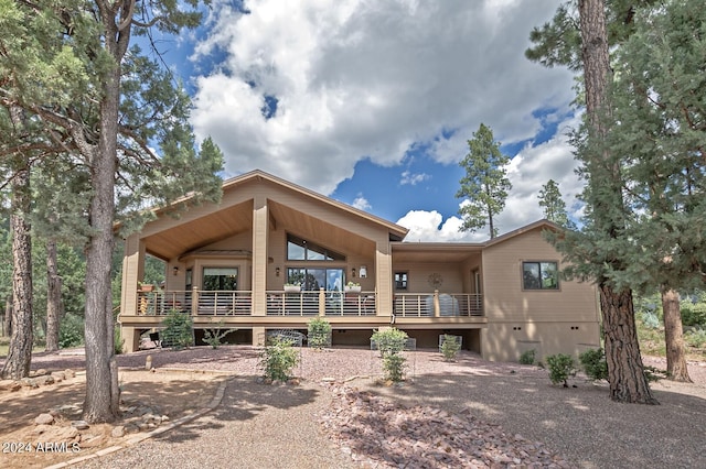 4047 W Forest Ct, Pine, AZ 85544 - rear view of property with crawl space