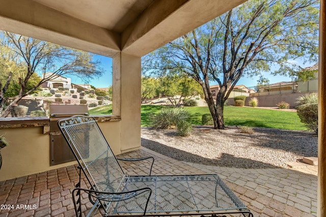 3105 S Amble Pass, Gold Canyon, AZ 85118 - view of terrace