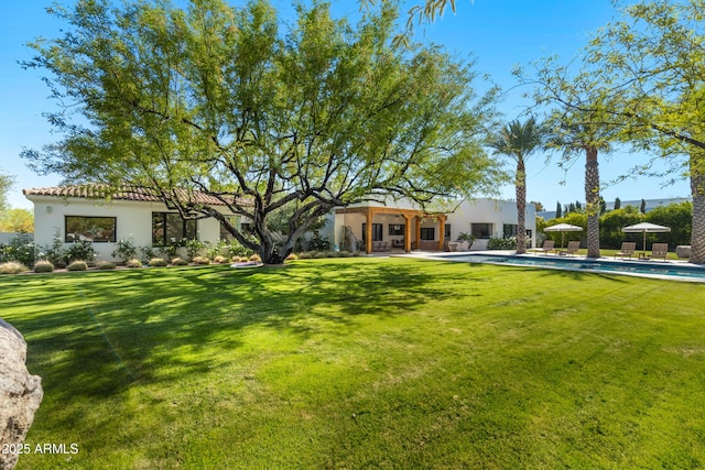 6648 E Horseshoe Rd, Paradise Valley, AZ 85253 - view of yard with an outdoor pool