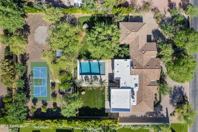 6648 E Horseshoe Rd, Paradise Valley, AZ 85253 - birds eye view of property