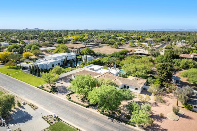 6648 E Horseshoe Rd, Paradise Valley, AZ 85253 - birds eye view of property featuring a mountain view