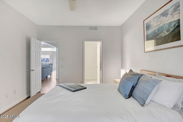 101 N 7th St Unit 225, Phoenix, AZ 85034 - bedroom featuring baseboards and a ceiling fan