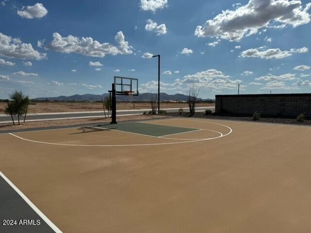 view of basketball court