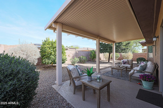 view of patio