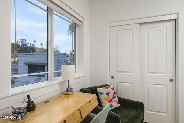 view of sitting room