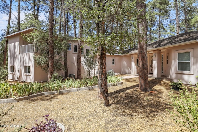 view of rear view of house