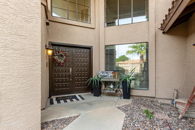 view of property entrance