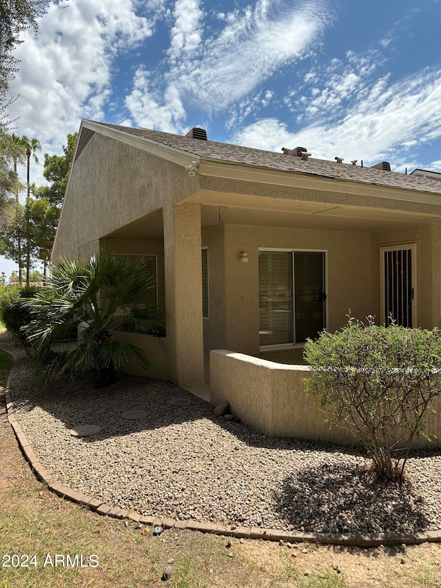 exterior space featuring a patio area