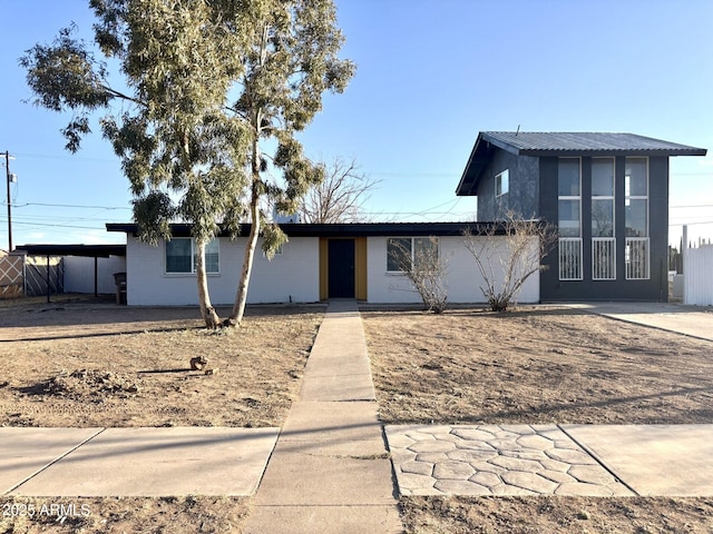 1705 E 6th St, Douglas, AZ 85607 - view of front of home featuring metal roof