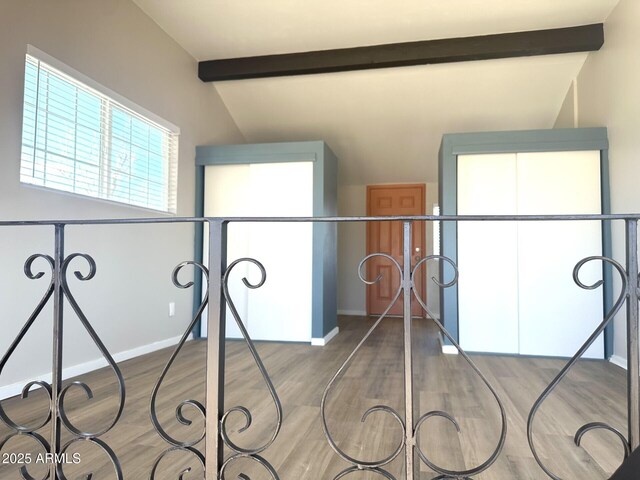 1705 E 6th St, Douglas, AZ 85607 - unfurnished bedroom featuring wood finished floors and baseboards