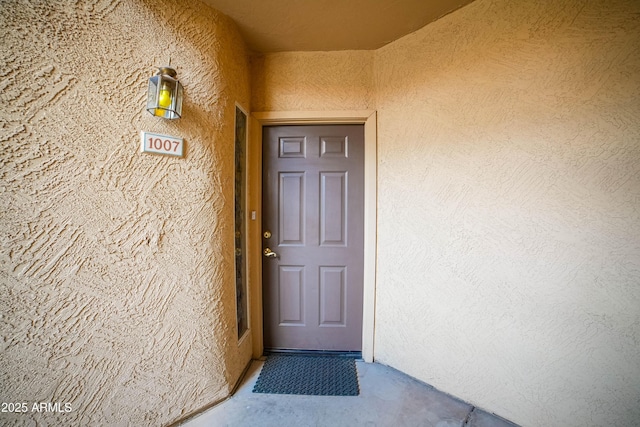 view of entrance to property