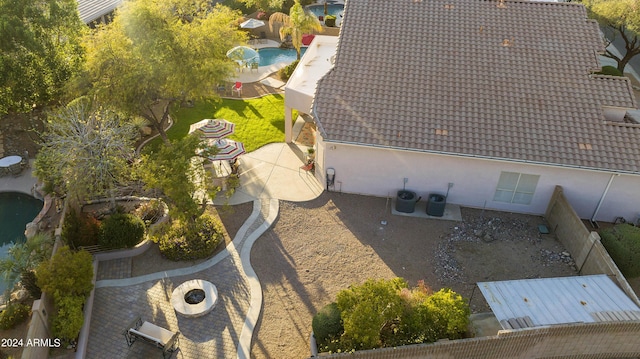 aerial view