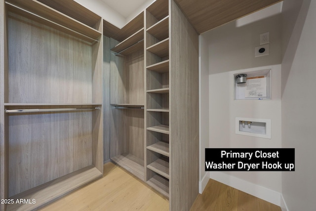 6126 E Charter Oak Rd, Scottsdale, AZ 85254 - walk in closet with light wood finished floors