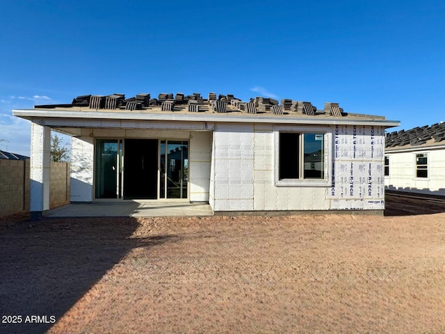 view of rear view of house