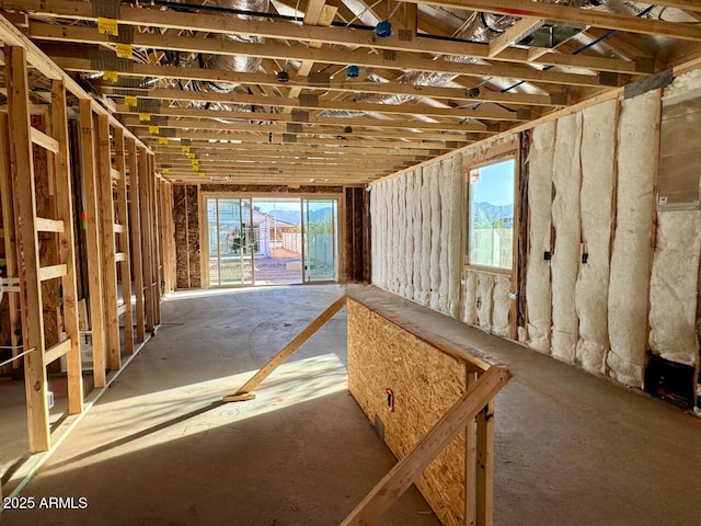 miscellaneous room featuring a wealth of natural light