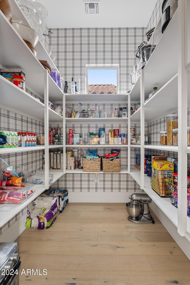 view of pantry