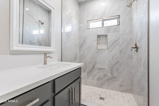 9310 W Washington St, Tolleson, AZ 85353 - bathroom featuring vanity and tiled shower