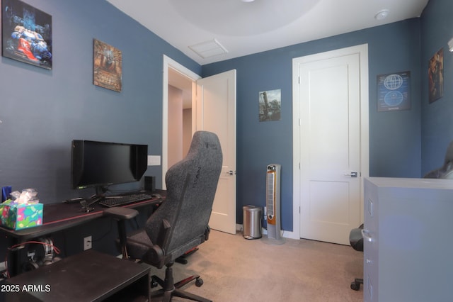17743 N Rosa Dr, Maricopa, AZ 85138 - carpeted office featuring washer / clothes dryer