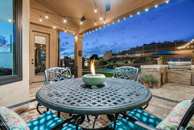 6326 W Misty Willow Ln, Glendale, AZ 85310 - view of patio featuring outdoor dining area
