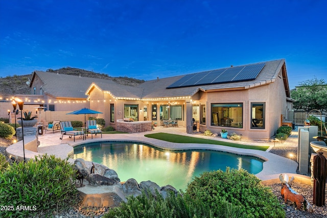 6326 W Misty Willow Ln, Glendale, AZ 85310 - outdoor pool with a patio