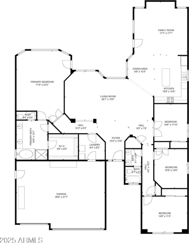 6326 W Misty Willow Ln, Glendale, AZ 85310 - property floor plan