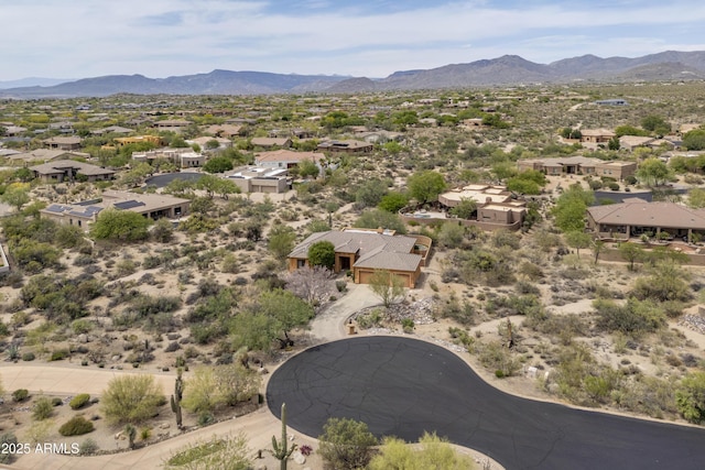 8698 E Preserve Way, Scottsdale, AZ 85266 - aerial perspective of suburban area with a mountainous background