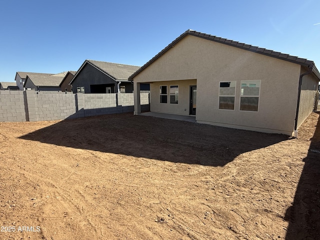 view of back of house