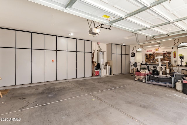 30013 N Candlewood Dr, San Tan Valley, AZ 85143 - garage with gas water heater and a garage door opener
