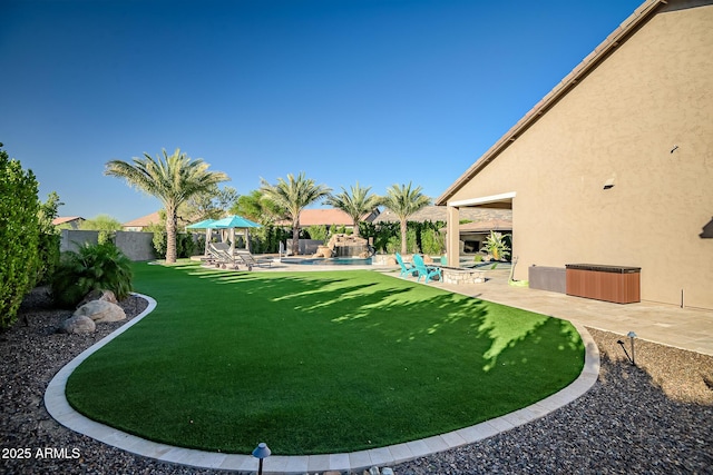 31517 N 41st St, Cave Creek, AZ 85331 - view of yard featuring a pool and a patio