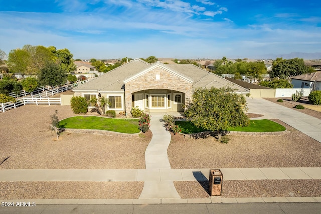 view of ranch-style house